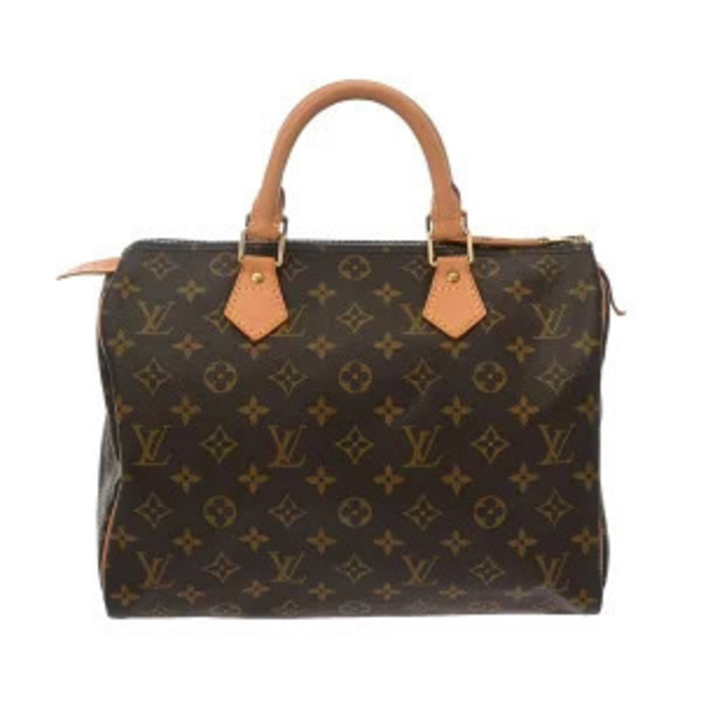 Louis Vuitton Monogram Speedy Marron Canvas Handbag